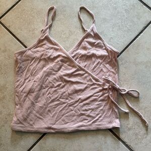 GARAGE Light Pink Crop Top
